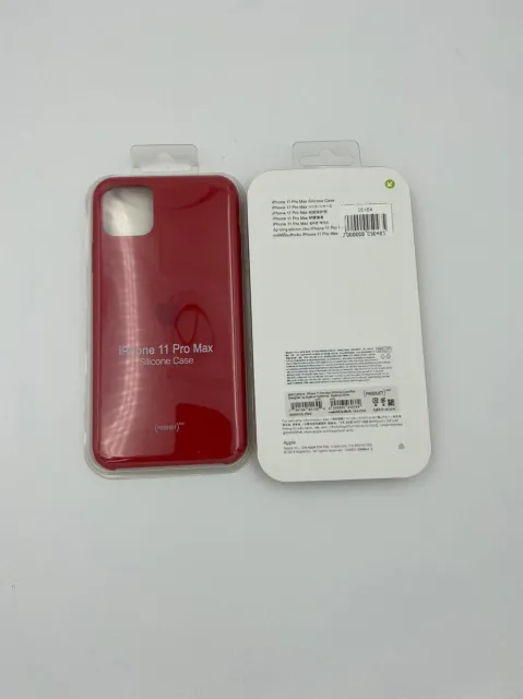 Чехол Silicone Case для iPhone11 Pro Max КРАСНЫЙ (№2) 1:1, для iPhone 11 Pro Max, арт. 05164