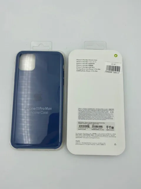 Чехол Silicone Case для iPhone11 Pro Max СИНЯЯ АЛЯСКА (№7) 1:1, для iPhone 11 Pro Max, арт. 05167