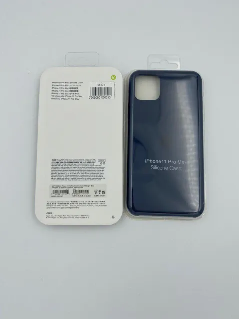 Чехол Silicone Case для iPhone11 Pro Max ТЕМНО-СИНИЙ (№6) 1:1, для iPhone 11 Pro Max, арт. 05171