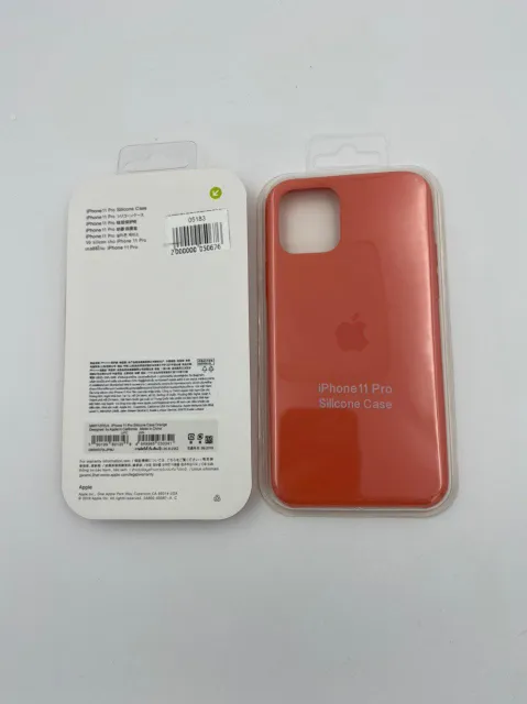 Чехол Silicone Case для iPhone11 Pro АПЕЛЬСИН (№8) 1:1, для iPhone 11 Pro, арт. 05183