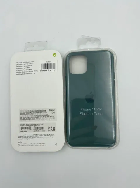 Чехол Silicone Case для iPhone11 Pro СОСНОВЫЙ ЛЕС (№5) 1:1, для iPhone 11 Pro, арт. 05187
