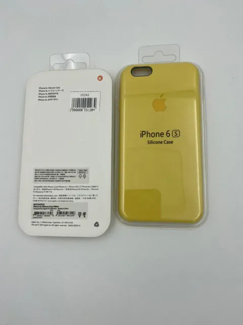 Чехол Silicone Case для iPhone6G/6S ЖЕЛТЫЙ (№8) 1:1, для iPhone 6, iPhone 6s, арт. 05243