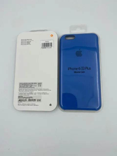 Чехол Silicone Case для iPhone6G/6S Plus СИНИЙ (№2) 1:1, для iPhone 6 Plus, iPhone 6s Plus, арт. 05250
