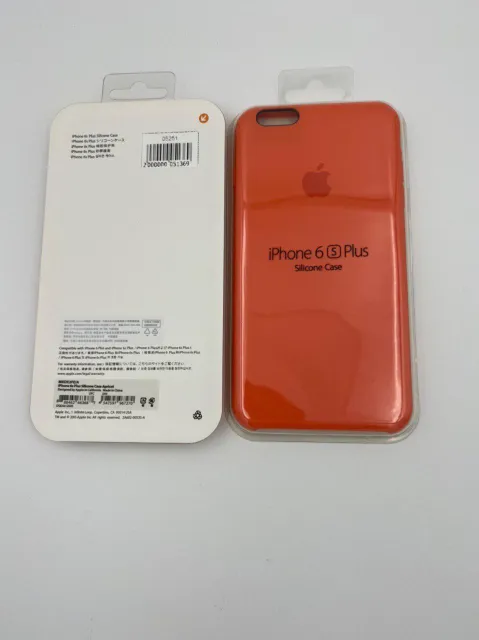 Чехол Silicone Case для iPhone6G/6S Plus АБРИКОСОВЫЙ (№1) 1:1, для iPhone 6 Plus, iPhone 6s Plus, арт. 05251
