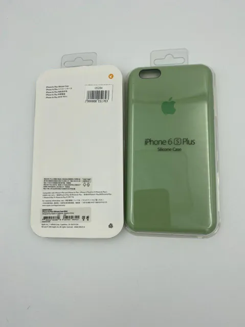 Чехол Silicone Case для iPhone6G/6S Plus ЗЕЛЕНАЯ МЯТА (№7) 1:1, для iPhone 6 Plus, iPhone 6s Plus, арт. 05284