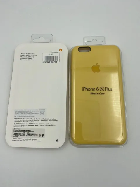 Чехол Silicone Case для iPhone6G/6S Plus ЖЕЛТЫЙ (№8) 1:1, для iPhone 6 Plus, iPhone 6s Plus, арт. 05285