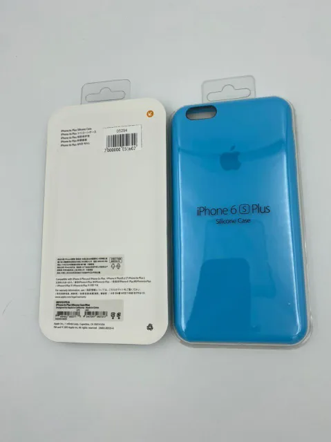 Чехол Silicone Case для iPhone6G/6S Plus ГОЛУБОЙ (№16) 1:1, для iPhone 6 Plus, iPhone 6s Plus, арт. 05294