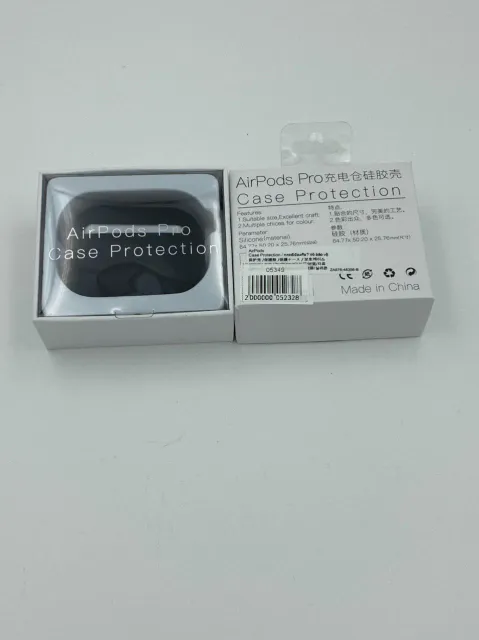 Чехол силиконовый для наушников AIRPods Pro под orig + упак.orig ЧЕРНЫЙ (№20), для AirPods Pro, арт. 05349