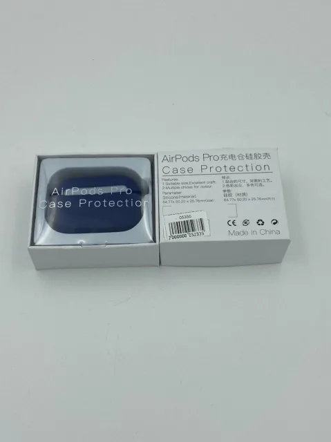 Чехол силиконовый для наушников AIRPods Pro под orig + упак.orig СИНИЙ (19), для AirPods Pro, арт. 05350