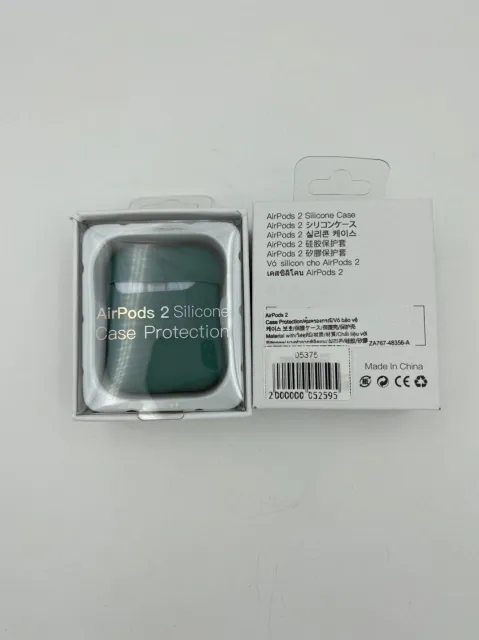 Чехол силиконовый для наушников AIRPods2 под orig + упак.orig СОСНОВЫЙ ЛЕС (№14), для AirPods 2, арт. 05375