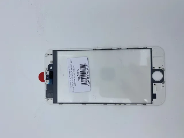 Стекло для iPhone6 (4,7") + Frame+OCA Orig Premium БЕЛЫЙ (для ремонта битого модуля), для iPhone 6, арт. 05427