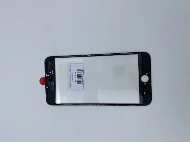Стекло для iPhone8 Plus + Frame+OCA Orig Premium ЧЕРНЫЙ (для ремонта битого модуля), для iPhone 8 Plus, арт. 05429