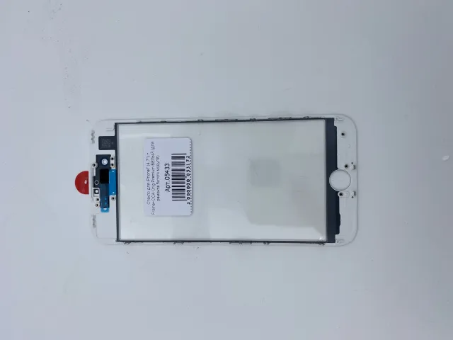 Стекло для iPhone7 (4,7") + Frame+OCA Orig Premium БЕЛЫЙ (для ремонта битого модуля), для iPhone 7, арт. 05433