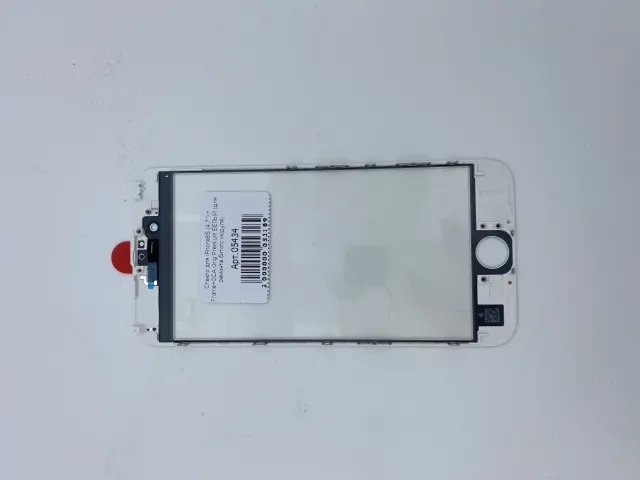 Стекло для iPhone6S (4,7") + Frame+OCA Orig Premium БЕЛЫЙ (для ремонта битого модуля), для iPhone 6s, арт. 05434