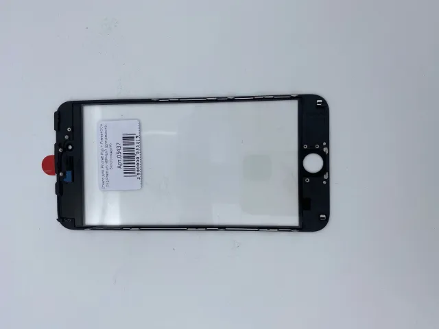 Стекло для iPhone6 Plus + Frame+OCA Orig Premium ЧЕРНЫЙ (для ремонта битого модуля), для iPhone 6 Plus, арт. 05437