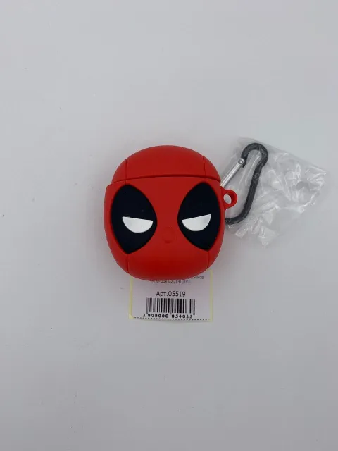 Чехол силиконовый для наушников AIRPods1/2 ДЭДПУЛ, для AirPods,  AirPods 2, арт. 05519