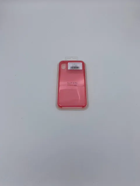 Чехол Clear Case для iPhoneX/XS РОЗОВЫЙ №3, для iPhone X, iPhone Xs, арт. 05637