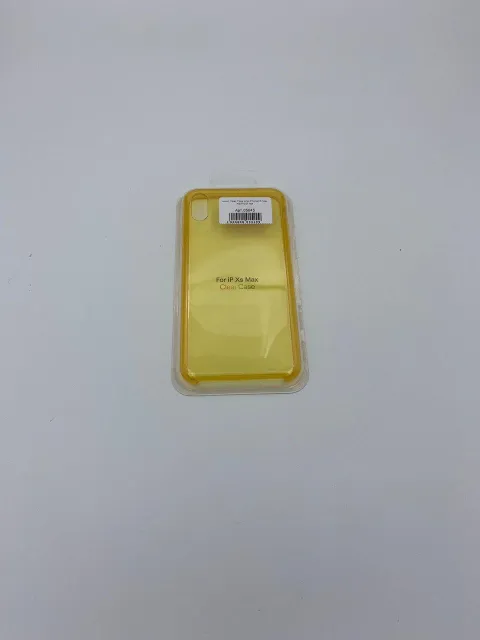 Чехол Clear Case для iPhoneXS Max ЖЕЛТЫЙ №4, для iPhone Xs Max, арт. 05645