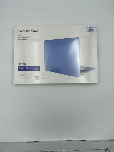 Чехол HardShell Case для MacBook New Pro 13" (A1706/A1708/A1989/A2159) ГОЛУБОЙ №4, для MacBook New Pro 13", арт. 05662