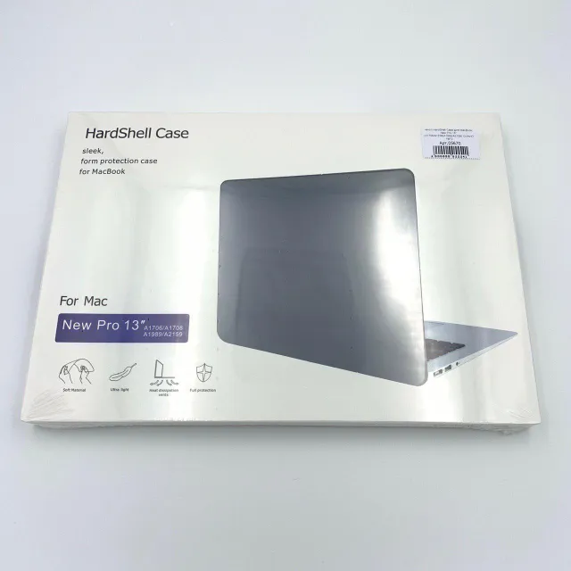 Чехол HardShell Case для MacBook New Pro 13" (A1706/A1708/A1989/A2159) СИНИЙ №9, для MacBook New Pro 13", арт. 05670