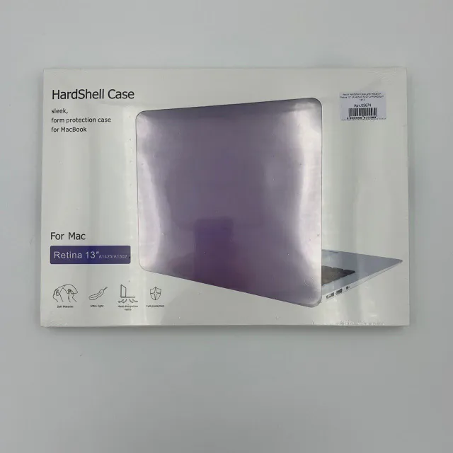 Чехол HardShell Case для MacBook Retina 13" (A1425/A1502) СИРЕНЕВЫЙ, для MacBook Retina 13", арт. 05674