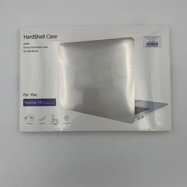 Чехол HardShell Case для MacBook Retina 13" (A1425/A1502) ПРОЗРАЧНЫЙ №1, для MacBook Retina 13", арт. 05676