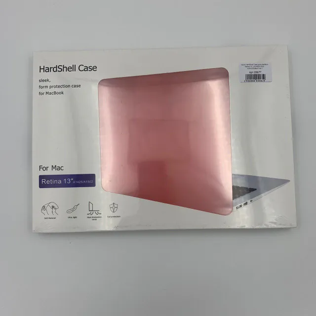 Чехол HardShell Case для MacBook Retina 13" (A1425/A1502) КОРАЛЛОВЫЙ, для MacBook Retina 13", арт. 05677