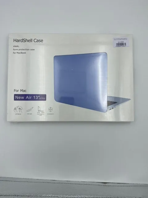 Чехол HardShell Case для MacBook New Air 13" (A1932) ГОЛУБОЙ №4, для MacBook New Air 13", арт. 05683