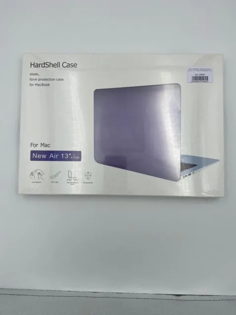 Чехол HardShell Case для MacBook New Air 13" (A1932) СИРЕНЕВЫЙ, для MacBook New Air 13", арт. 05685