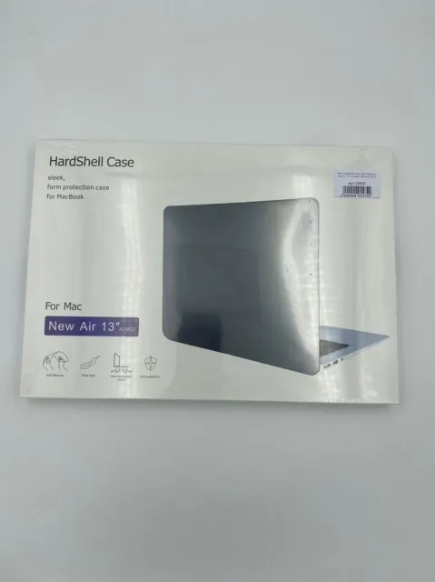 Чехол HardShell Case для MacBook New Air 13" (A1932) ЧЕРНЫЙ №2, для MacBook New Air 13", арт. 05690