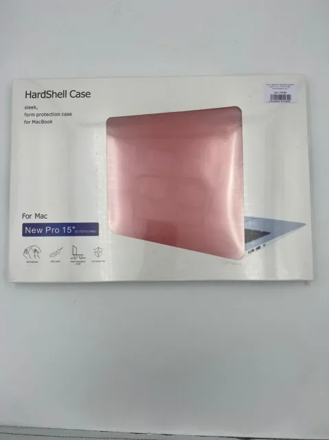 Чехол HardShell Case для MacBook New Pro 15" (A1707/А1990) КОРАЛЛОВЫЙ, для MacBook New Pro 15", арт. 05696
