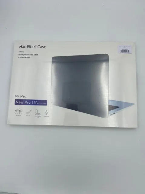 Чехол HardShell Case для MacBook New Pro 15" (A1707/А1990) СИНИЙ №9, для MacBook New Pro 15", арт. 05699