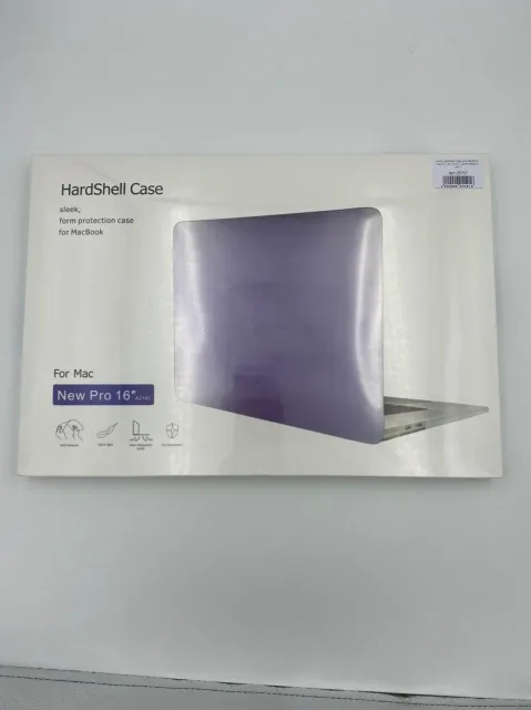 Чехол HardShell Case для MacBook New Pro 16" (A2141) СИРЕНЕВЫЙ, для MacBook New Pro 16", арт. 05707