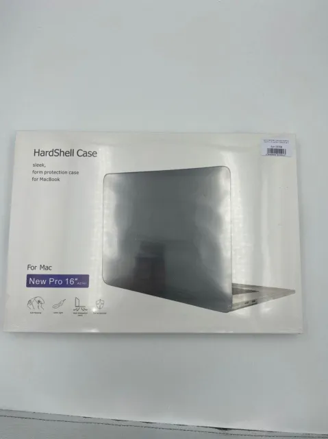 Чехол HardShell Case для MacBook New Pro 16" (A2141) СЕРЫЙ №7, для MacBook New Pro 16", арт. 05708