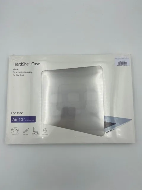 Чехол HardShell Case для MacBook Air 13" (A1369/А1466) ПРОЗРАЧНЫЙ №1, для MacBook Air 13", арт. 05712