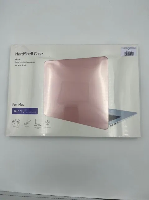 Чехол HardShell Case для MacBook Air 13" (A1369/А1466) СВЕТЛО-РОЗОВЫЙ №3, для MacBook Air 13", арт. 05718