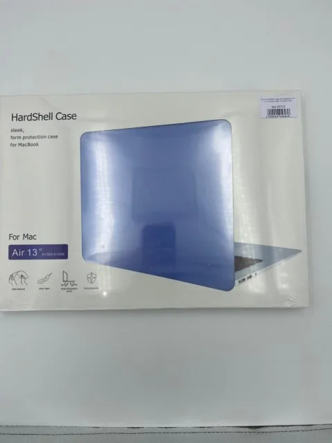 Чехол HardShell Case для MacBook Air 13" (A1369/А1466) ГОЛУБОЙ №4, для MacBook Air 13", арт. 05719