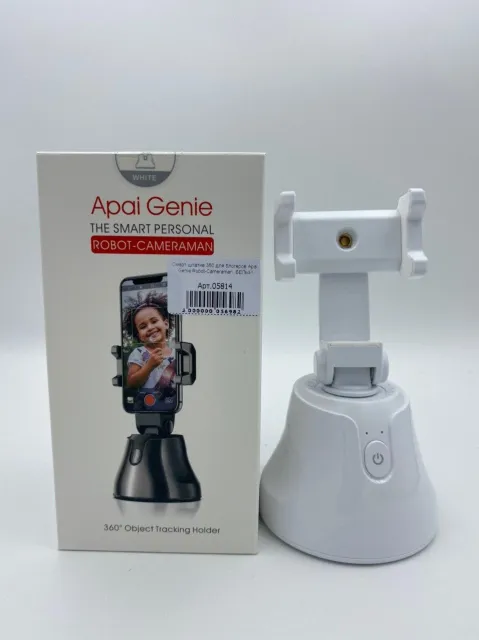 Смарт штатив 360 для блогеров Apai Genie Robot-Cameraman, БЕЛЫЙ (проверять на совместимость), арт. 05814