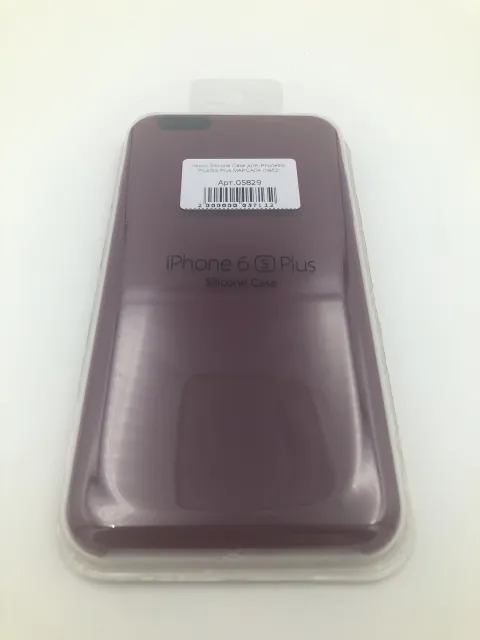 Чехол Silicone Case для iPhone6G Plus/6S Plus МАРСАЛА (№66), для iPhone 6 Plus, iPhone 6s Plus, арт. 05829