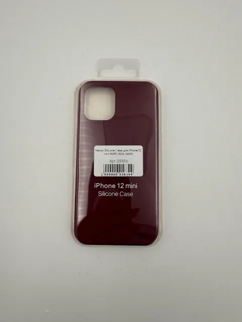 Чехол Silicone Case для iPhone12 mini МАРСАЛА (№66), для iPhone 12 mini, арт. 05955