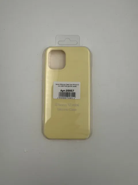 Чехол Silicone Case для iPhone12 mini ЖЕЛТАЯ ДЫНЯ (№49), для iPhone 12 mini, арт. 05957