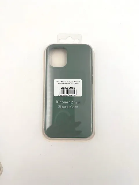 Чехол Silicone Case для iPhone12 mini СОСНОВЫЙ ЛЕС (№62), для iPhone 12 mini, арт. 05960