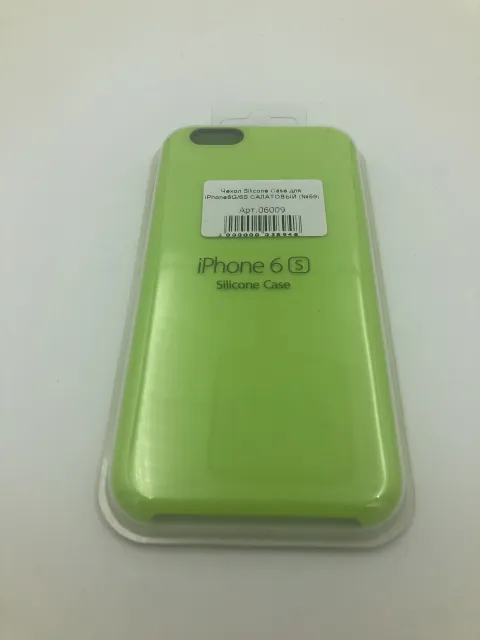 Чехол Silicone Case для iPhone6G/6S САЛАТОВЫЙ (№59), для iPhone 6, iPhone 6s, арт. 06009