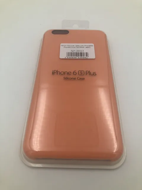 Чехол Silicone Case для iPhone6G Plus/6S Plus ПАПАЙЯ (№52), для iPhone 6 Plus, iPhone 6s Plus, арт. 06023