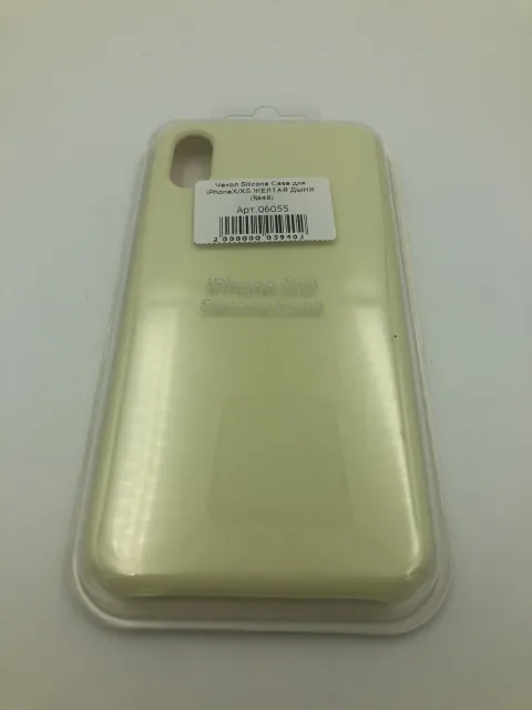 Чехол Silicone Case для iPhoneX/XS ЖЕЛТАЯ ДЫНЯ (№49), для iPhone X, iPhone Xs, арт. 06055