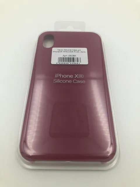 Чехол Silicone Case для iPhoneXR КРАСНАЯ РОЗА (№36), для iPhone Xr, арт. 06084