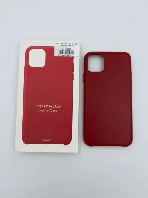Чехол Leather Case MagSafe для iPhone11 Pro Max КРАСНЫЙ (№1), для iPhone 11 Pro Max, арт. 06289
