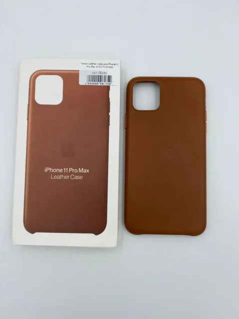 Чехол Leather Case MagSafe для iPhone11 Pro Max КОРИЧНЕВЫЙ (№2), для iPhone 11 Pro Max, арт. 06290