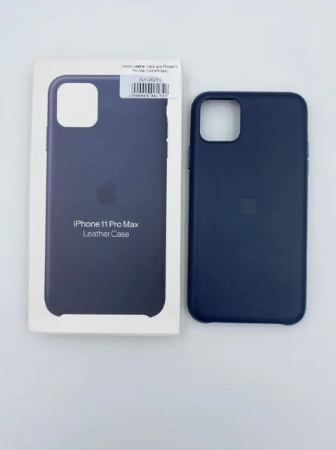 Чехол Leather Case MagSafe для iPhone11 Pro Max СИНИЙ (№6), для iPhone 11 Pro Max, арт. 06291