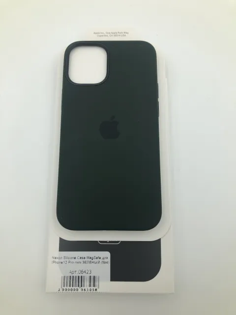 Чехол Silicone Case MagSafe для iPhone12 mini ЗЕЛЕНЫЙ, для iPhone 12 mini, арт. 06423
